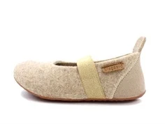 Bisgaard hjemmesko nougat med elastik